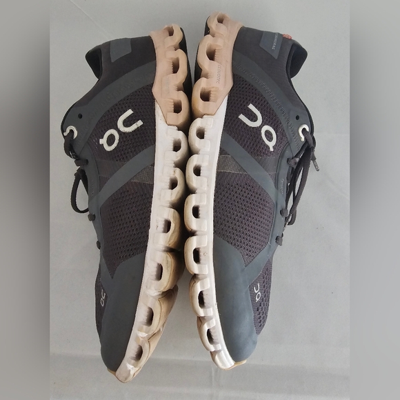 On Cloudflow in Rock Rose Colorway Gray / Pink Women’s 7 - Picture 10 of 15